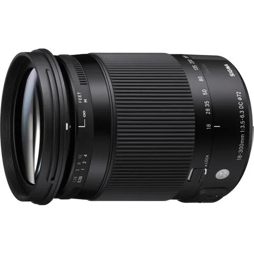 Sigma 18-300mm f/3.5-6.3 DC OS HSM Contemporary Lens for Nikon F