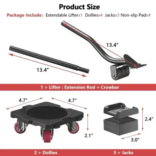 Furniture Mover with Lift Handle