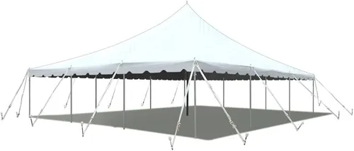 White Canopy Pole Tents
