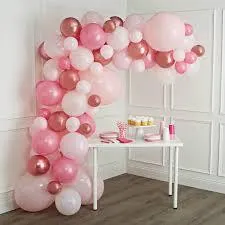 Balloon Garland - 2 Meter -  To match your sleepover party theme