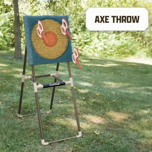 2-in-1 Axe Throwing & Lawn Darts