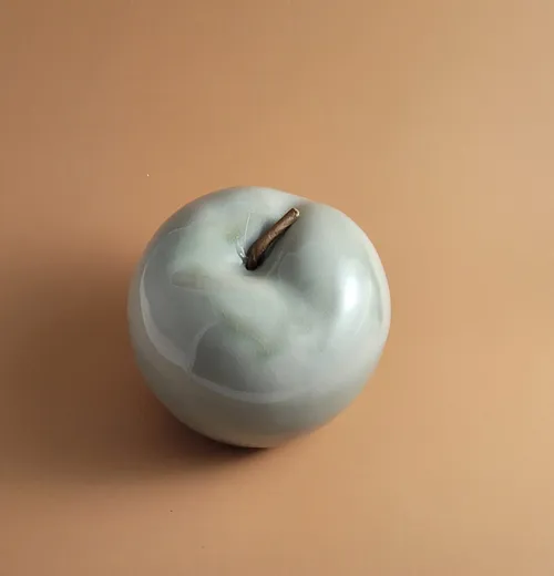 Green/Blue Apple Decor
