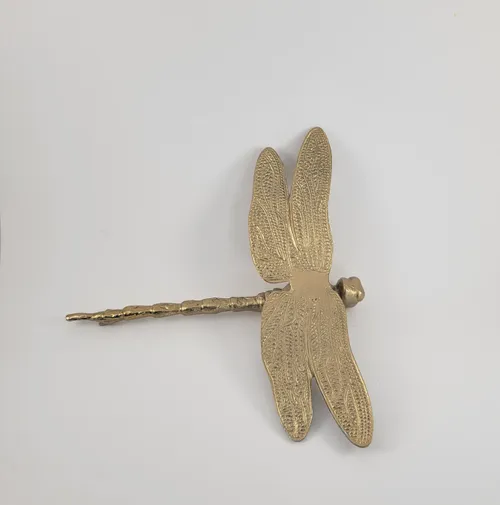 Gold Dragonfly Decor 
