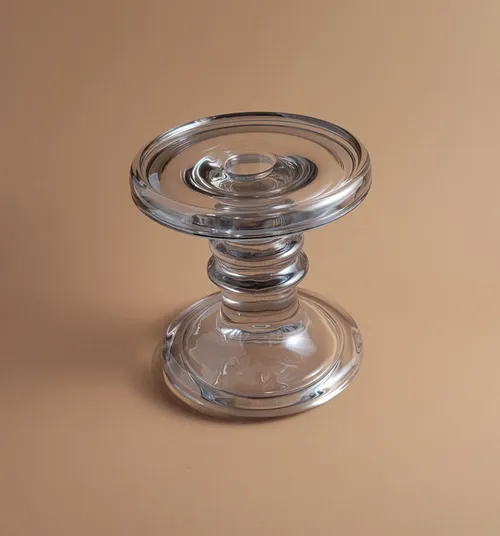 Glass Candle Holder