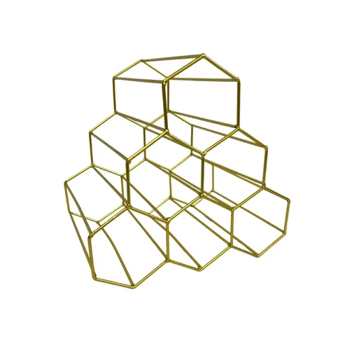 Wine Rack - Gold