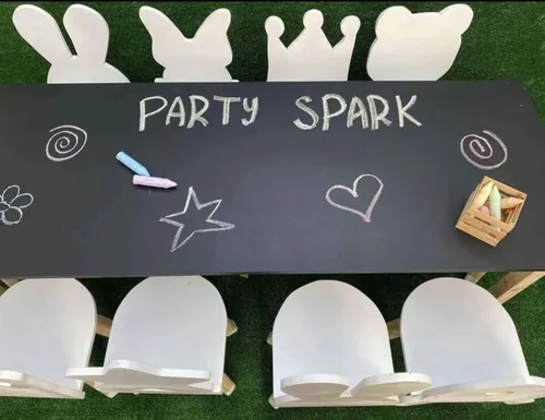 Mesa Negra tipo Pizarrón