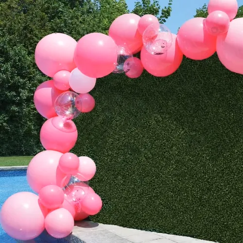 Globos inflables reutilizables rosa (Paradise)