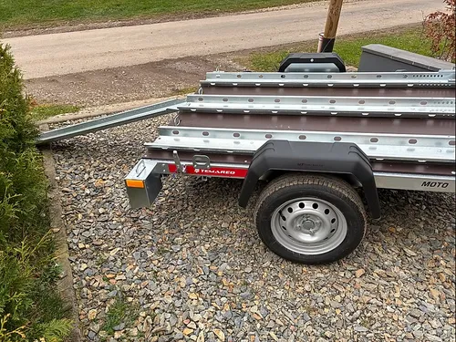 Temared Motorradanhänger 3 - 750 Kg