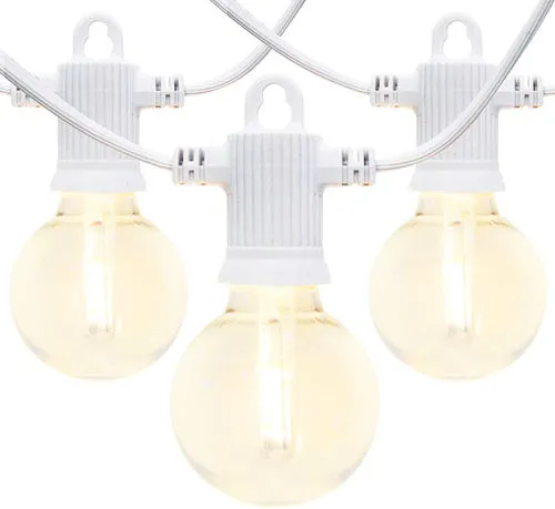 100ft Strand Of White Premium LED Cafe Lights