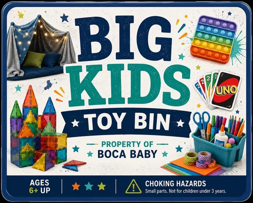 Toy & Book Bin- Big Kid (7 +up)
