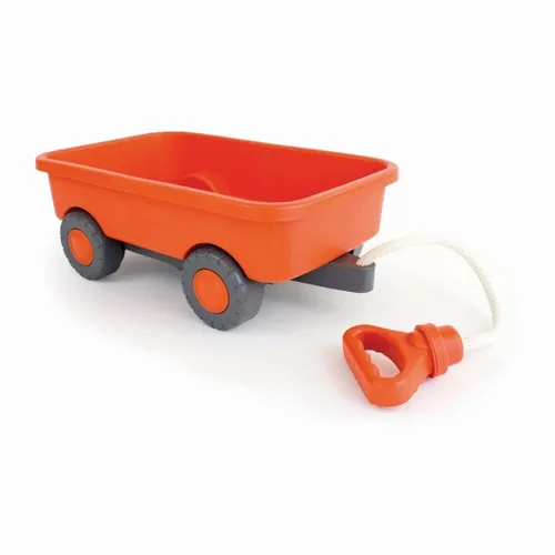 Green Toy Wagon
