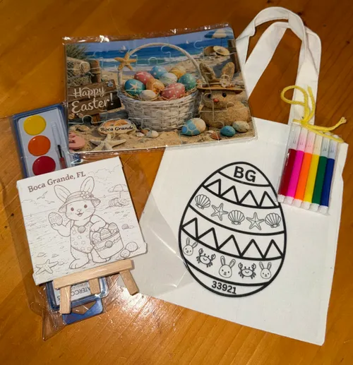 BG Easter Bundle (painting kit, puzzle, mini  tote)