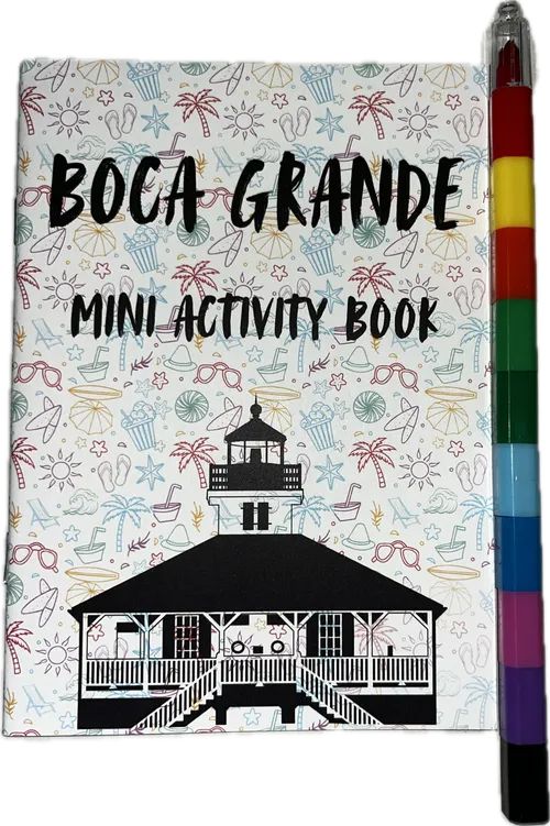 BG Mini Activity Book w/ Stacking Crayon