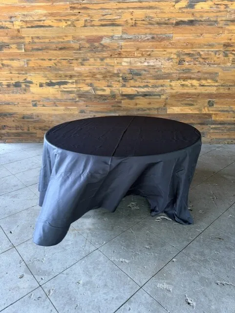 Table Covers (black) for round table 60in
