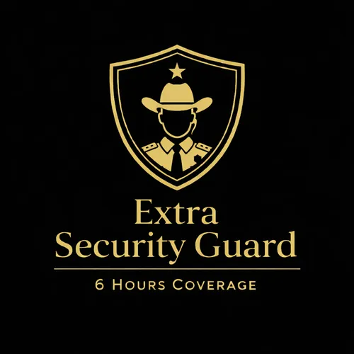 Additional Security Guard (Required for 75+ Guests 6 hour coverage) 