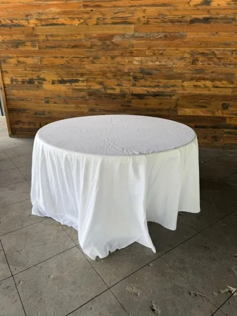 Table Covers (white) for 60in round table