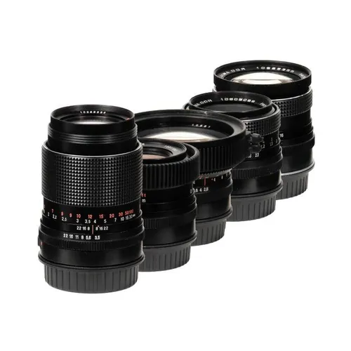 ZEISS CINEMA SET 2 (20mm, 35mm, 50mm, 80mm, 135mm)