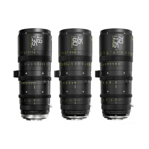 DZOFILM CATTA CINE SET (18-35mm, 35-80mm, 70-135mm) T2.9 PL/EF