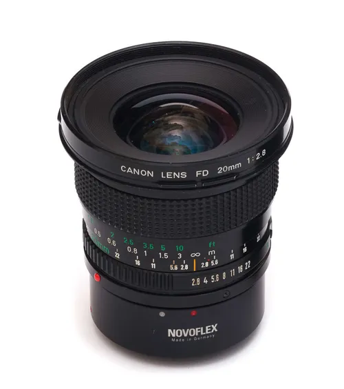 Canon FD 20mm F/2.8 (converted to EOS )