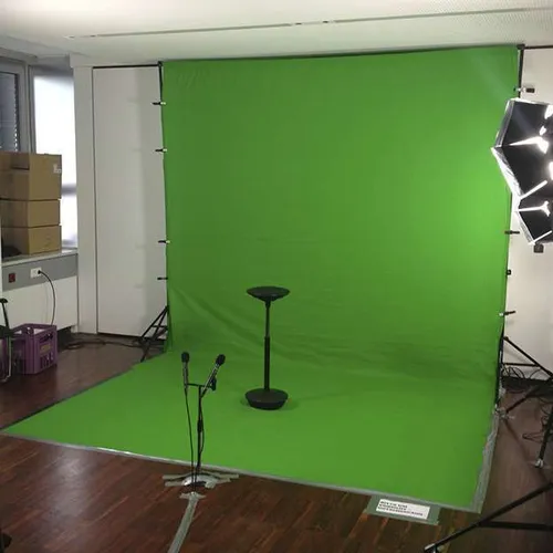 Háttér 2.72 X 11M CHROMAGREEN Papír, háttértartóval