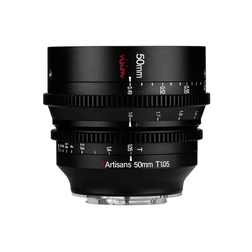 7artisans 50mm T1.05 Cine (Canon RF)