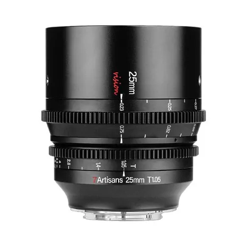 7artisans 25mm T1.05 Cine (Canon RF)