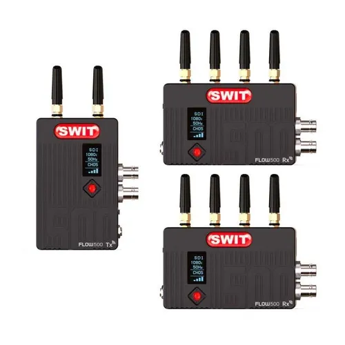 Transmitter SWIT FLOW500 dupla receiverrel 
