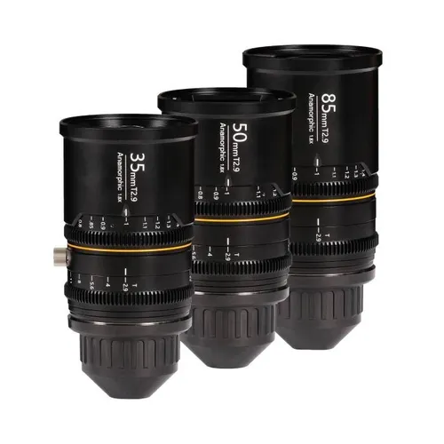 Great Joy SET (35mm, 50mm, 85mm, T2.9 1.8x Anamorphic (PL/EF)