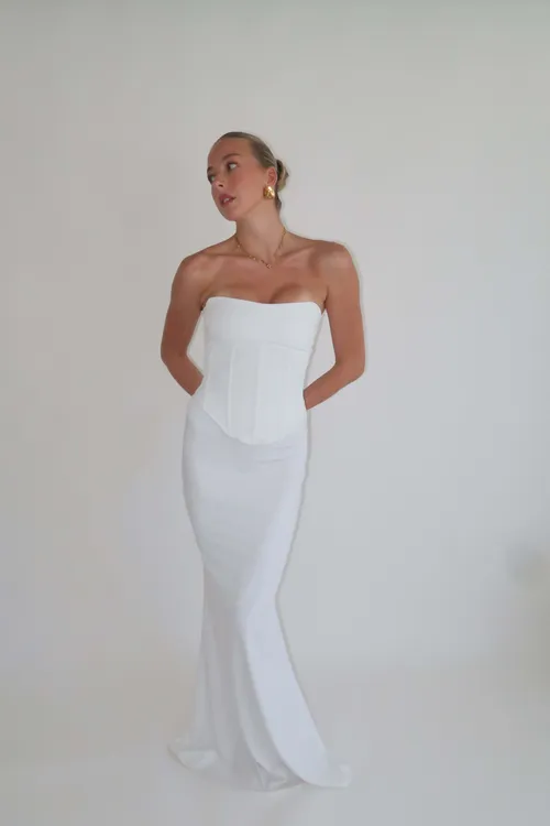 LOUIE GOWN BLANC