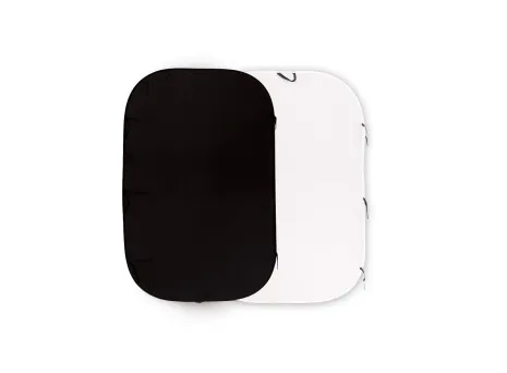 Lastolite Black - 210 X 180cm with white/black fabric backgrounds