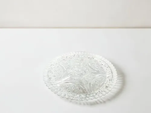 Clear Glass & Crystal Platters