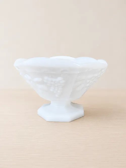 Milk Glass Compotes