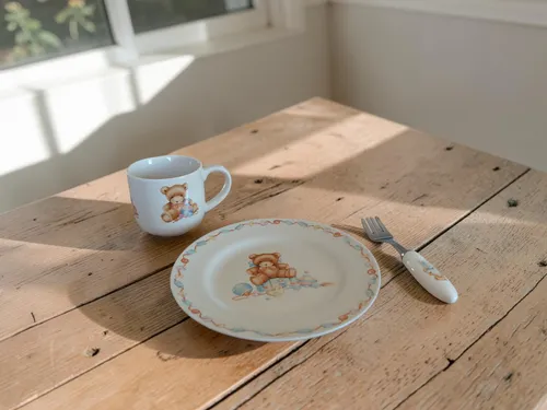 Teddy Bear Children’s Place Setting