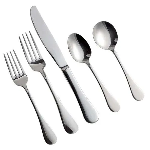 Acopa Vernon Stainless Steel Heavy Flatware Set