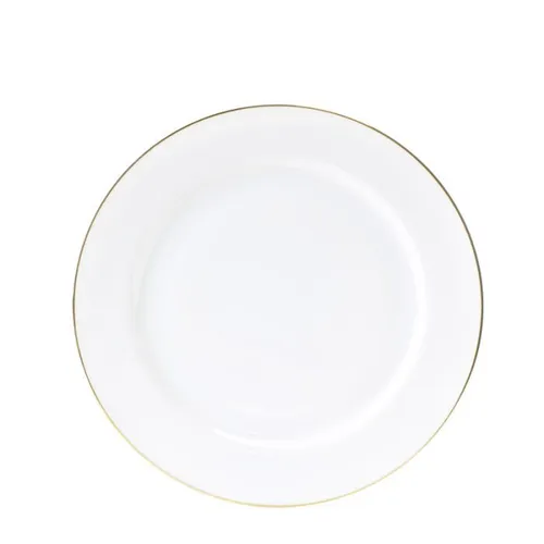 Rim White Dinner Plate (10.5
