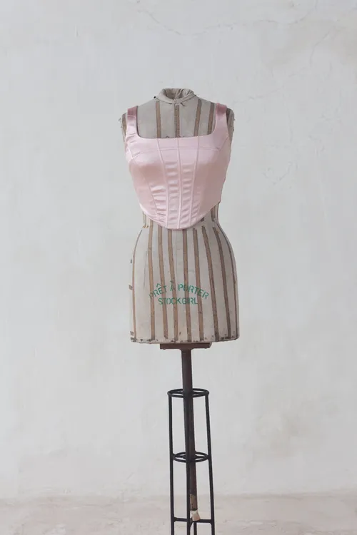 Pink and Fuchsia Pink Bustiers