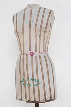 Clear Belt with Fuchsia Pink Details