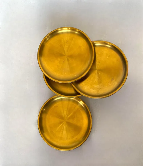 Gold Vintage Small Plate