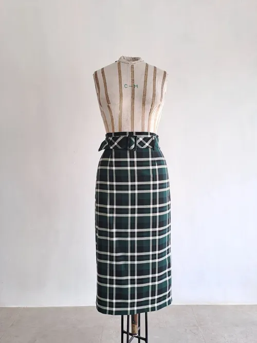 Tartan Scottish Maxi Skirt