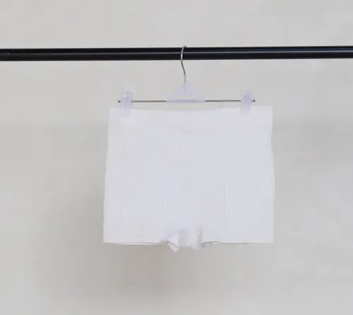 White Short Pants Underwear