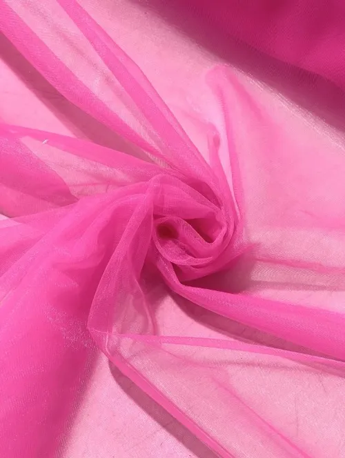 Fuchsia Tulle Fabric