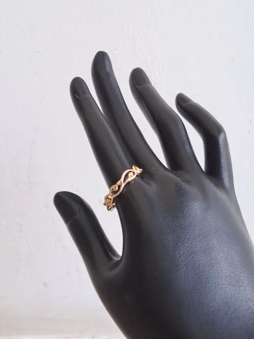 Classic Crown Gold Ring