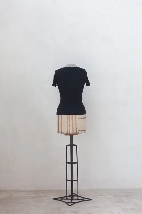  Black Fitted V-Neck T-Shirt