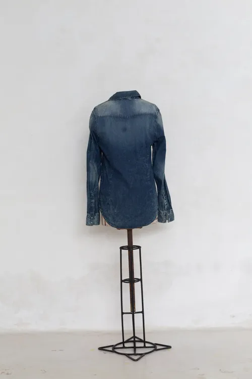 Stonewashed Denim Shirt