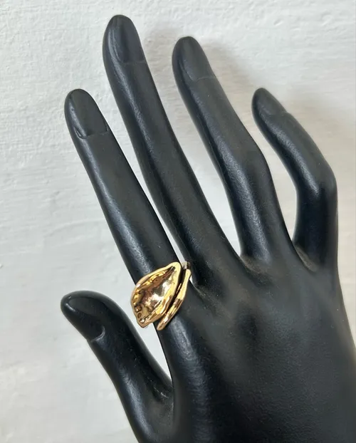 Gold Statement Ring