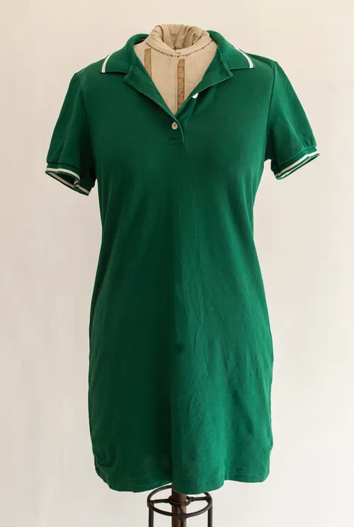 Green Polo Style Dress