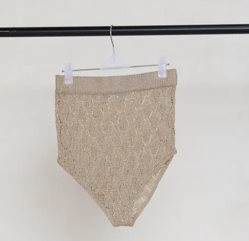 Knitted Beige Briefs