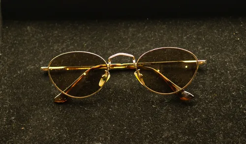 Small Gold Sunglasses