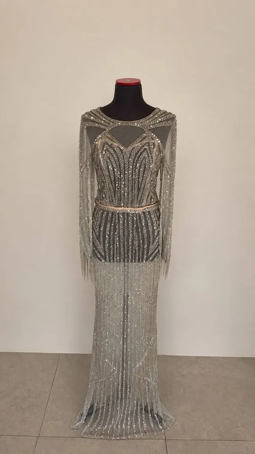 Beaded Couture Dress 
