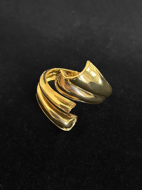 Gold Statement Cuff